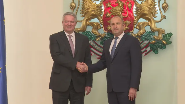 Президентът Румен Радев се срещна с генералния секретар на Организацията