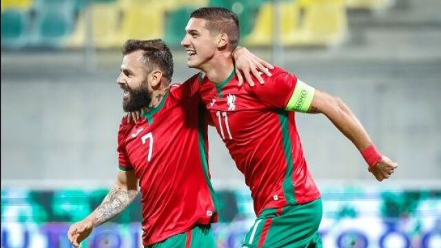 Снимка: България на Кръстаич пак наказва - 2:0 в Кипър