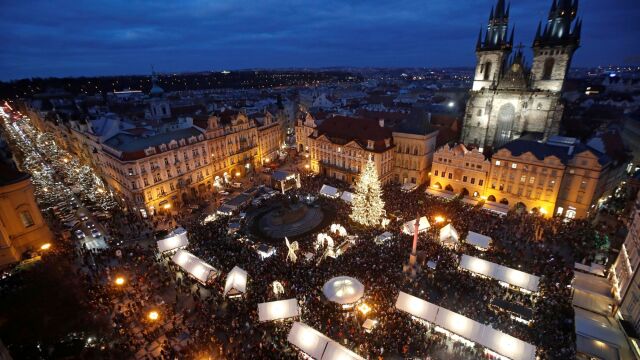 Европейски столици се подготвят за Коледа В Словения Белгия и