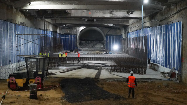 До края на месеца започва изграждането на метрото в столичния