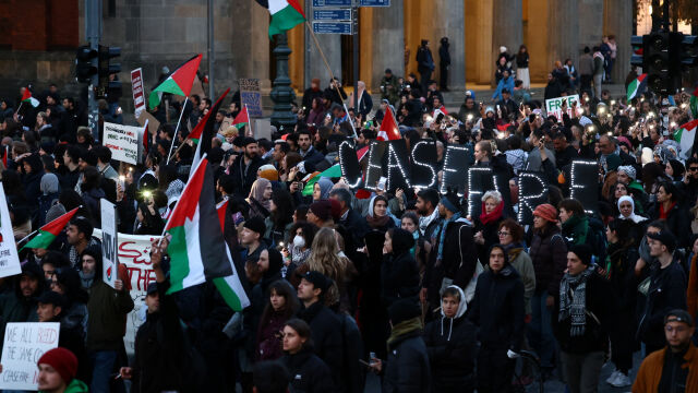 Протести в подкрепа на палестинците във войната между Израел и