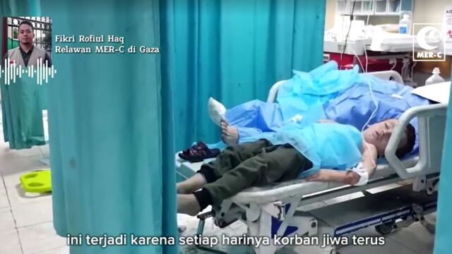 Някои лекари в Газа извършват операции включително ампутации без упойка