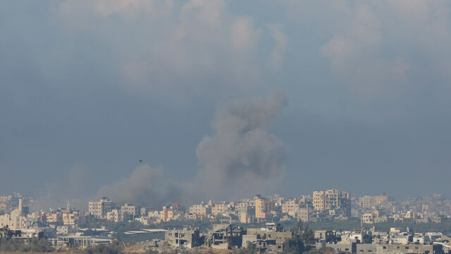 Израелски изтребители са поразили къщата на лидера на Хамас   в