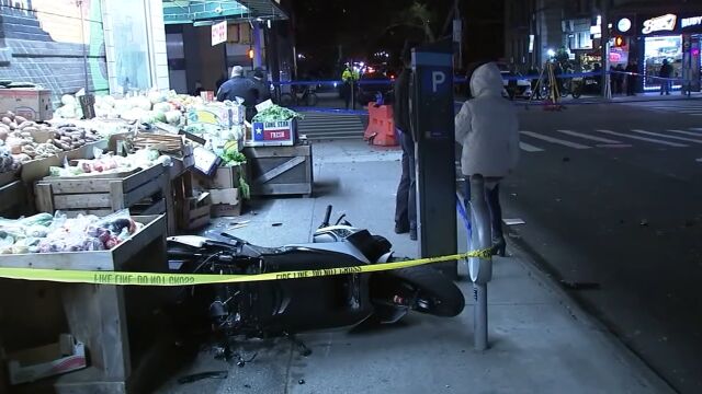 Джип удари с бясна скорост мотоциклет в Ню Йорк в събота