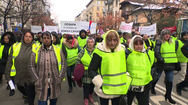Нов протест на фермери в центъра на София Недоволни земеделски