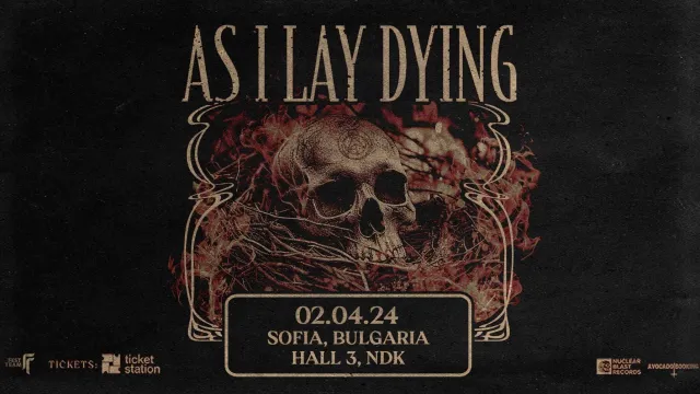 As I Lay Dying идват в София на 2 април 2024
