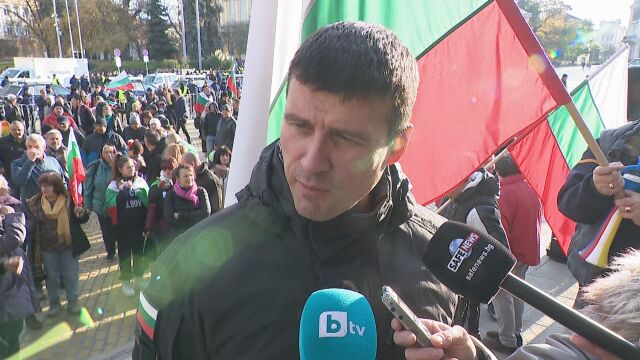 Ивелин Михайлов: Нашият протест е национален, другото е парадокс, срещу който се борим