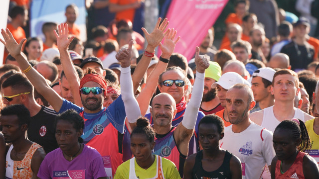 Участниците в Софийския маратон бягат за рекорди (ВИДЕО)