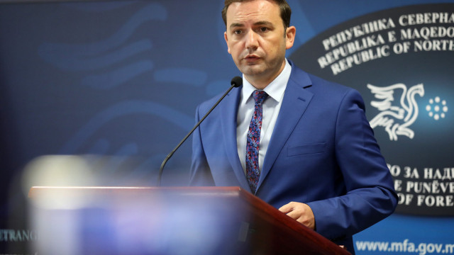 Външният министър на Северна Македония с послание към България Пред