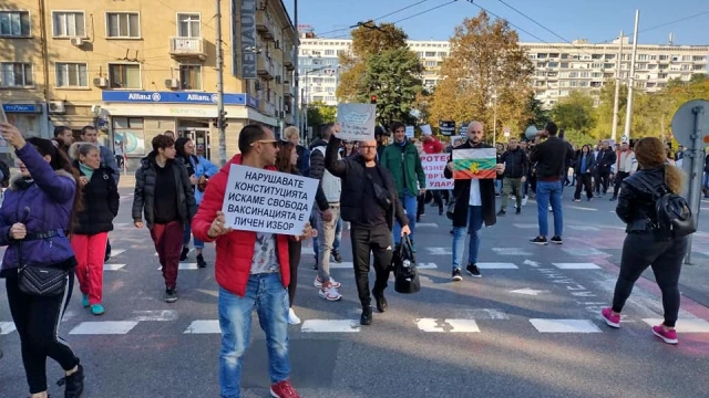 Протест на ресторантьорите в Бургас