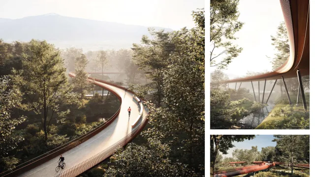 Архитектурното чешко студио Боеле спечели проекта за изграждането на мост