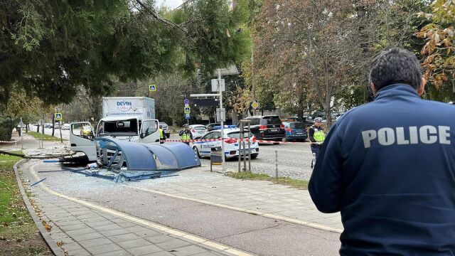 Камион удари и уби 19 годишно момиче в София след което