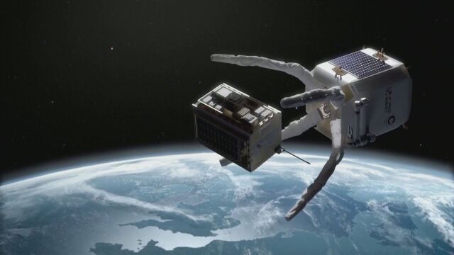 Нова космическа мисия ще чисти боклук от междупланетарното пространство Апарат наподобяващ