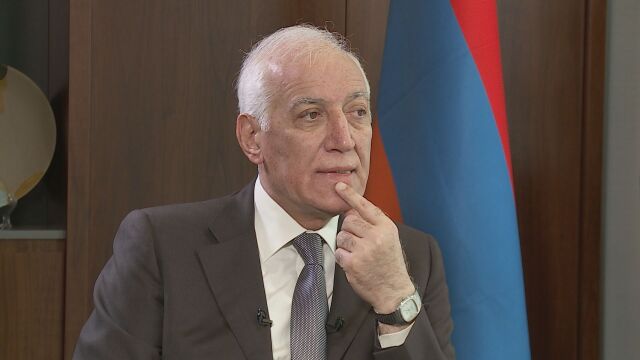 Специално пред bTV: Президентът на Армения за Нагорни Карабах и уроците от конфликтите 