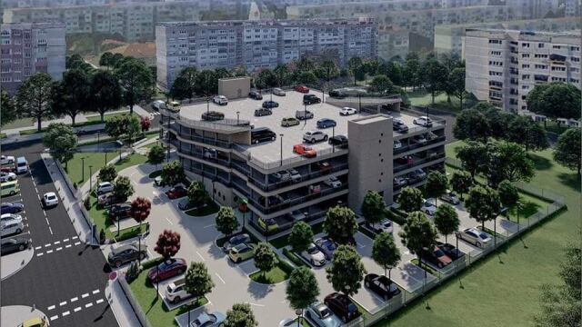 Започва та строителството на нов многоетажен паркинг в София Той