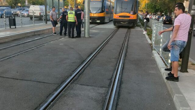 Нов случай на блъснат от трамвай човек Инцидентът е станал