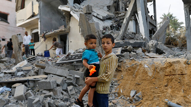 Четири от всеки пет палестински деца които живеят в ивицата