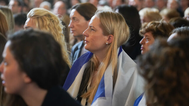 Еврейската общност в България се събира за молитва за мирно