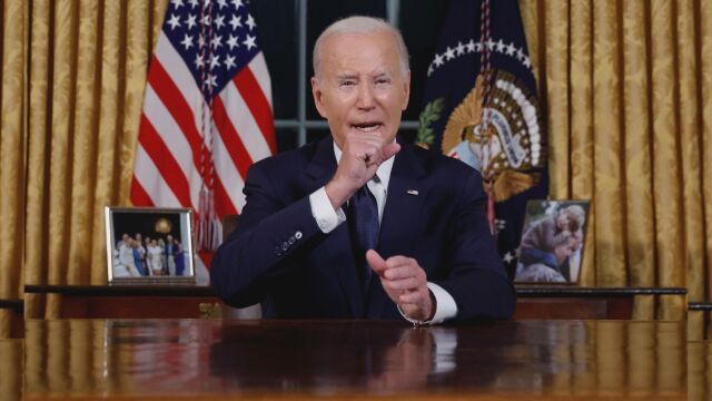 Американският президент Джо Байдън направи обръщение към нацията от Овалния