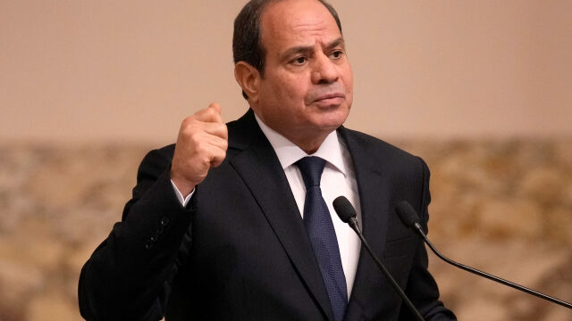 Египетският президент Абдел Фатах ас Сиси с предупреждение срещу разширяването