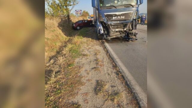 Тежка катастрофа затвори пътя София Варна край Велико Търново При