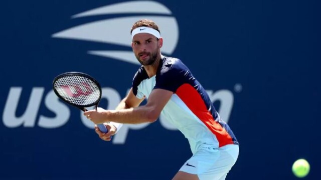 Снимка: Григор Димитров приключи рано с US Open