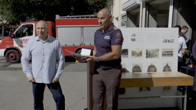 Седем огнеборци от пожарната в Стара Загора бяха отличени за