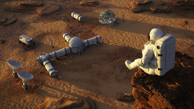 Мечтата за колонизиране на Марс отдавна съществува в човечеството като