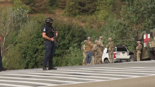 Няколко души са стреляли по косовската гранична полиция в събота