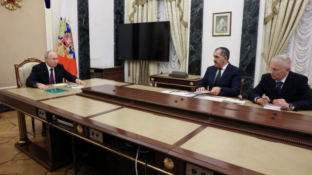Руският президент Владимир Путин се срещна с един от най високопоставените