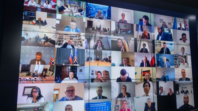  Изпълняващият функцията на главен прокурор Борислав Сарафов взе участие в международна конференция на