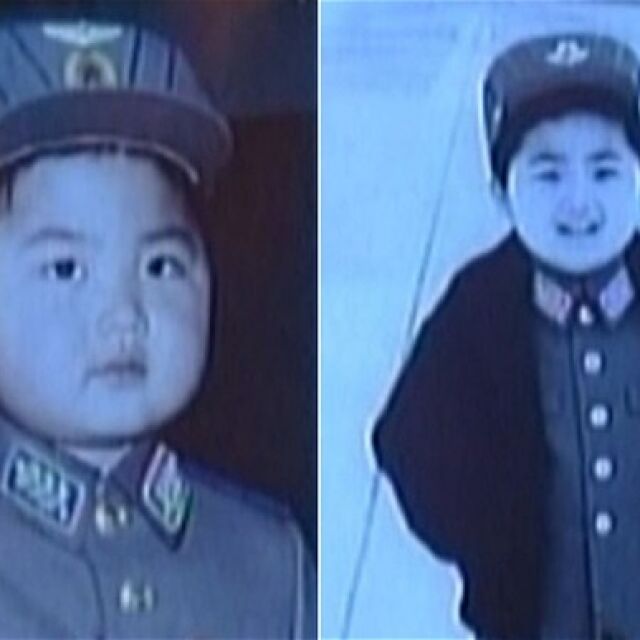 Ким Чен-ун като дете (СНИМКИ)