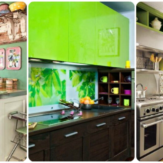 30 кухни в зелено за енергия и жизнерадост