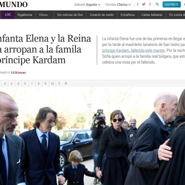 Княз Кардам беше погребан в Мадрид
