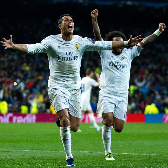 Хеттрик на Кристиано Роналдо класира Реал (Мадрид) на полуфинал 