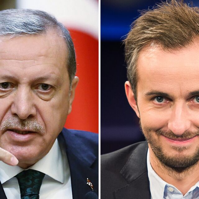 Германският комик, обвинен, че е обидил Ердоган, слезе временно от ефир 