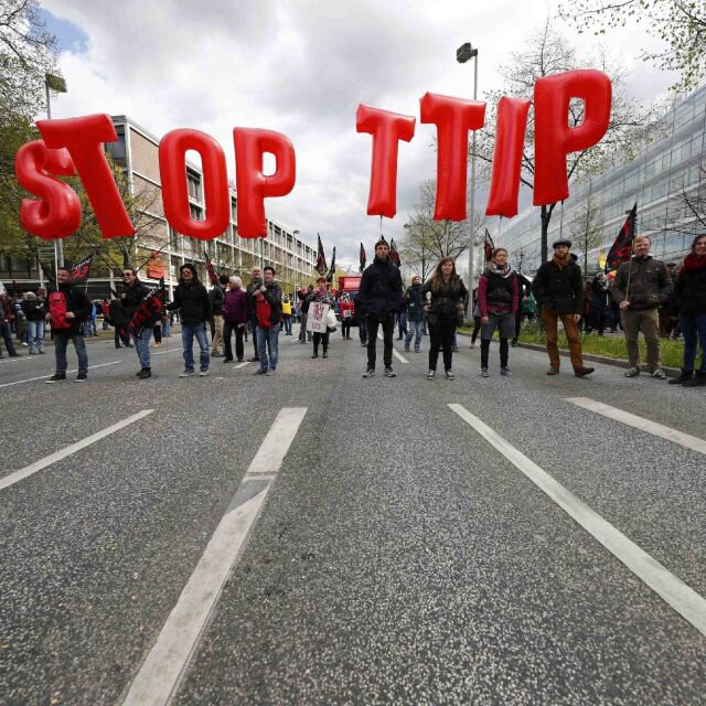 Масовите протести срещу ТТИП в Германия продължават 