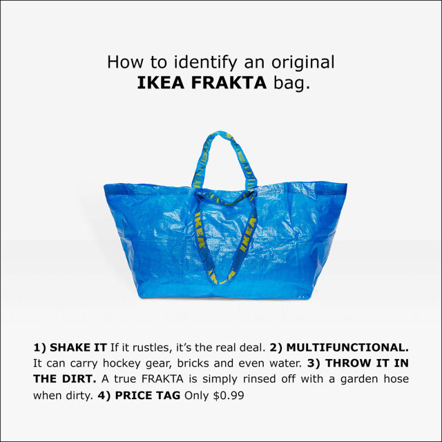 Как да разпознаем фалшивата от истинска синя чанта на IKEA