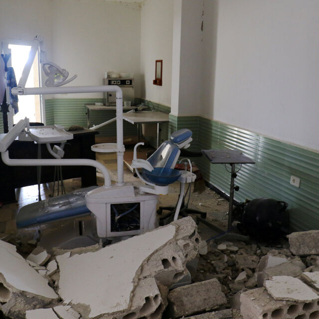 Родилен дом в Сирия е пострадал при въздушен удар