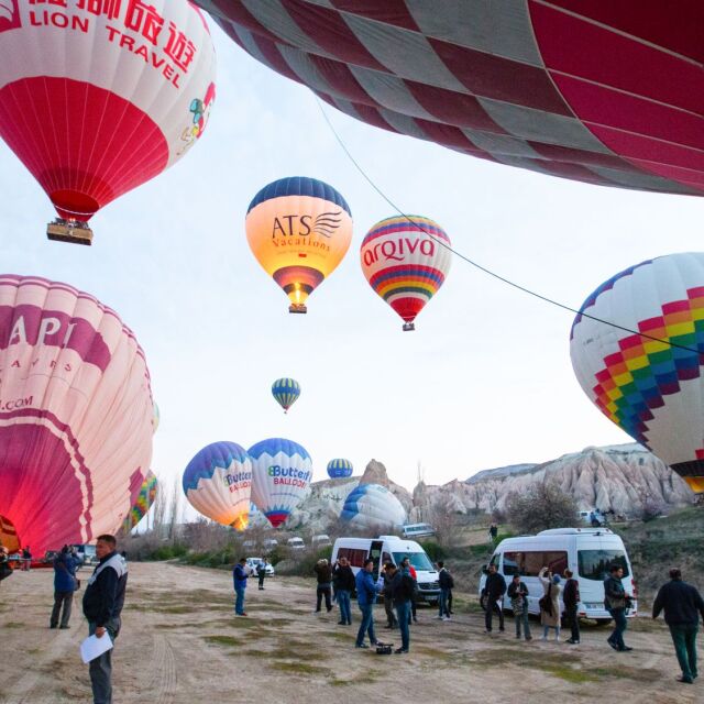 Приключения с балон: Рекорден брой туристи в Кападокия през тази година