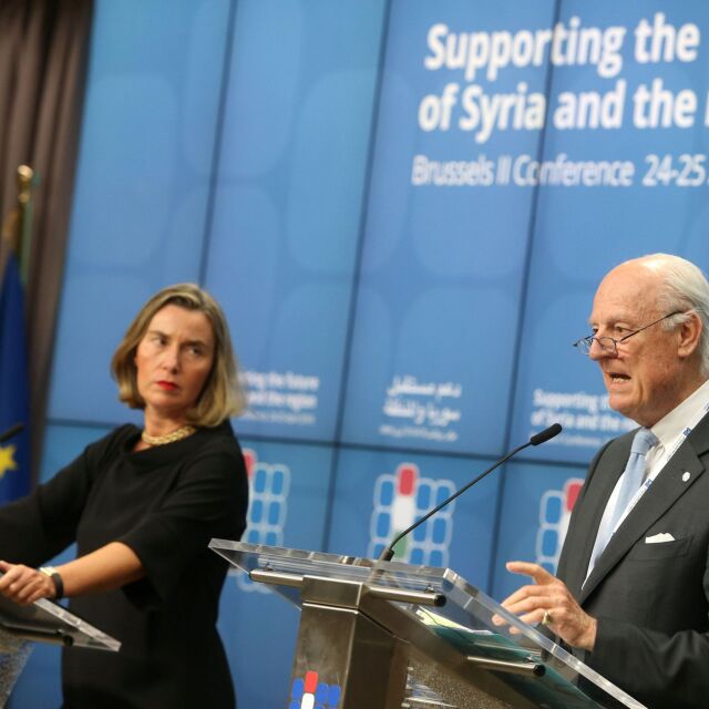 4,5 милиарда евро хуманитарна помощ за Сирия бяха договорени на форум в Брюксел