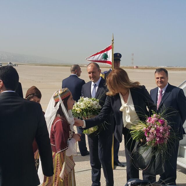 Президентът Румен Радев е на посещение в Ливан