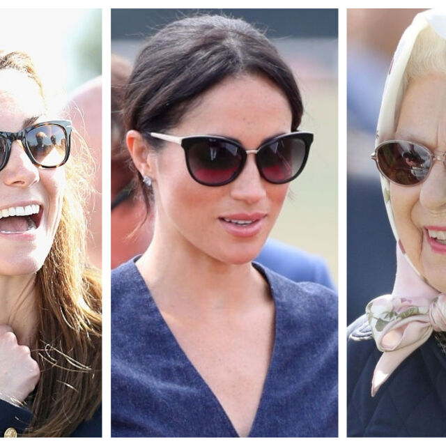 Любимите слънчеви очила на Кейт, Меган и Елизабет Втора