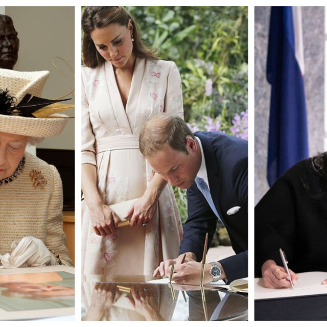 От кралица Елизабет II до Меган Маркъл - защо им е забранено да дават автографи и как изглеждат подписите им