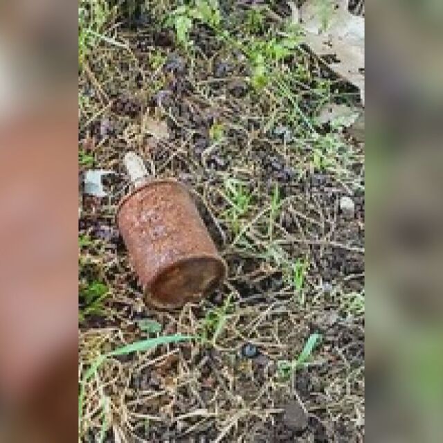 Военни унищожиха стара ръчна граната, открита до жп гара в Ямболско