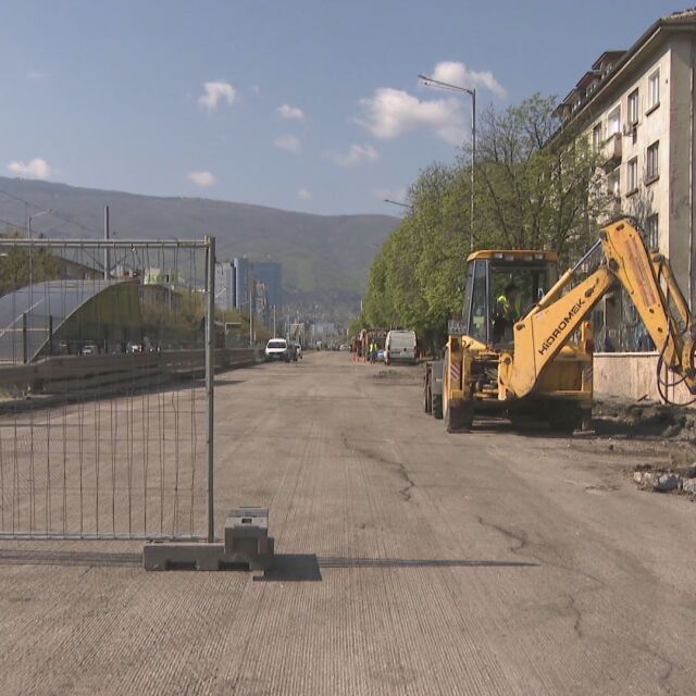 Ремонтът по бул. „България“ ще продължи към „Бояна“