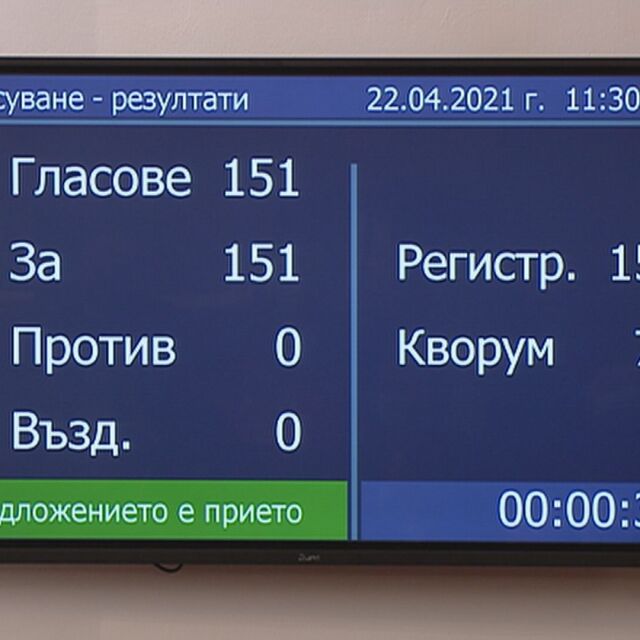 НС прие мораториум върху сделките и назначенията на кабинета „Борисов 3“ 