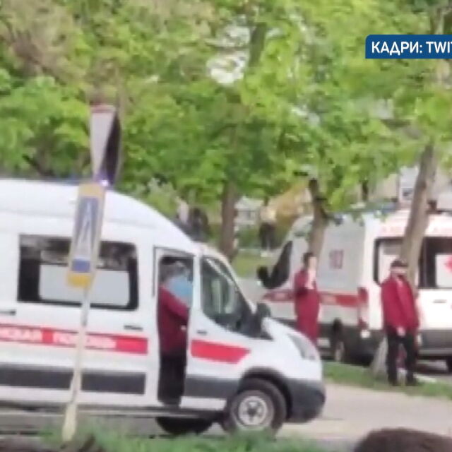 Серия от взривове по Министерството на държавната сигурност в град Тираспол
