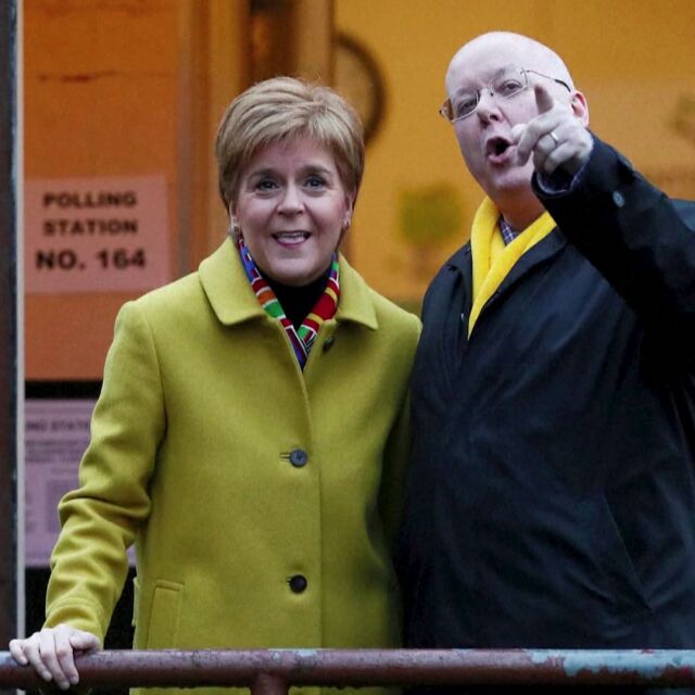 Арестуваха съпруга на бившия премиер на Шотландия Никола Стърджън