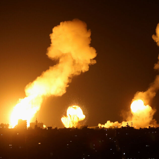Ескалира напрежението в ивицата Газа: Израел нанесе ракетни удари